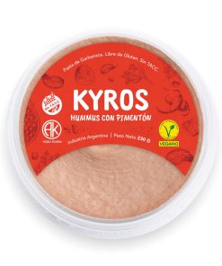 Hummus de Pimenton Kyros pote x 230 grs.