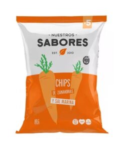 Nuestros Sabores chips Zanahoria
