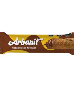 Cubanito relleno de Pasta de Avellanas Arbanit display x 12 unid.