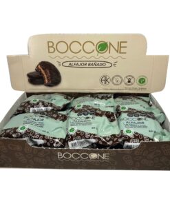 Alfajores de Mani bañados  Boccone